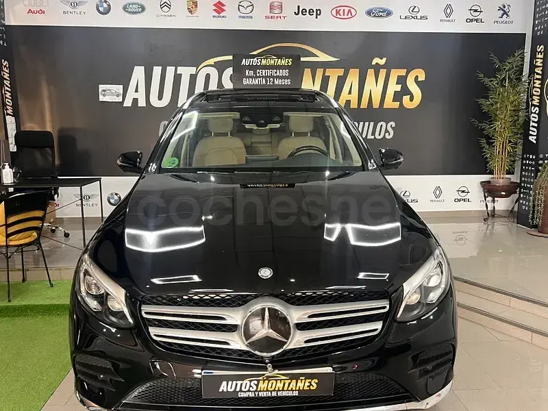 Usado Mercedes GLC250 204 CV (150 kW) 2016 Marrón SUV