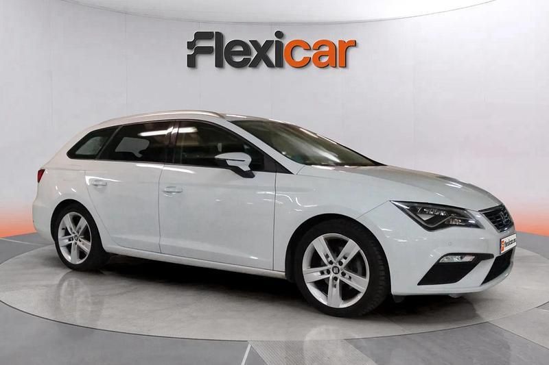 Blanco Usado 2018 Seat Leon ST FR Familiar | 13.990 € (Un poco caro) - Imagen 1/4