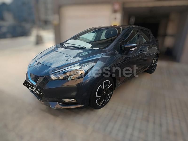 Gris / plata Usado 2021 Nissan Micra Acenta Berlina | 12.390 € (Precio justo) - Imagen 1/4