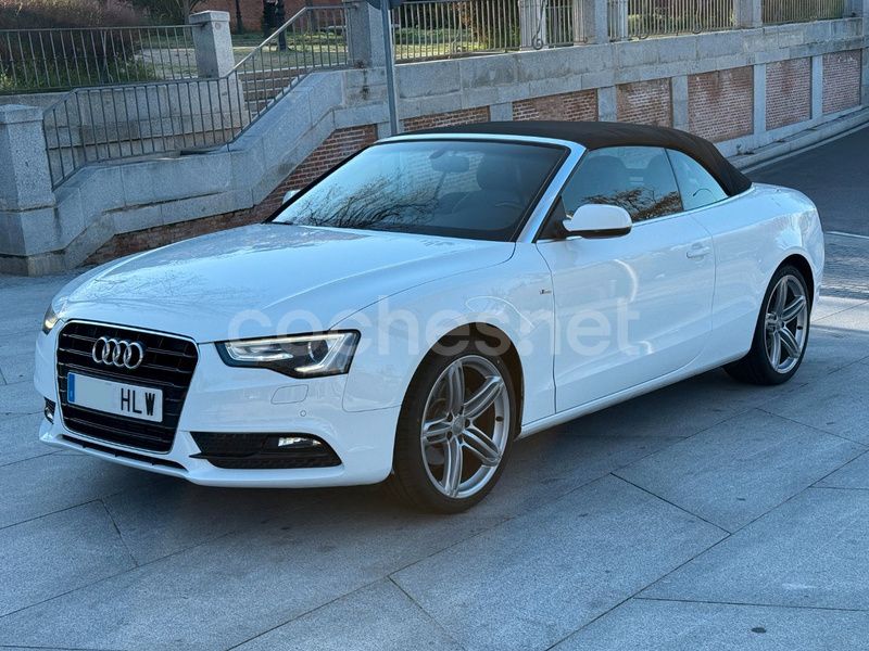 Blanco Usado 2012 Audi A5 Cabriolet S-Line Descapotable | 16.990 € (Buen precio) - Imagen 1/4