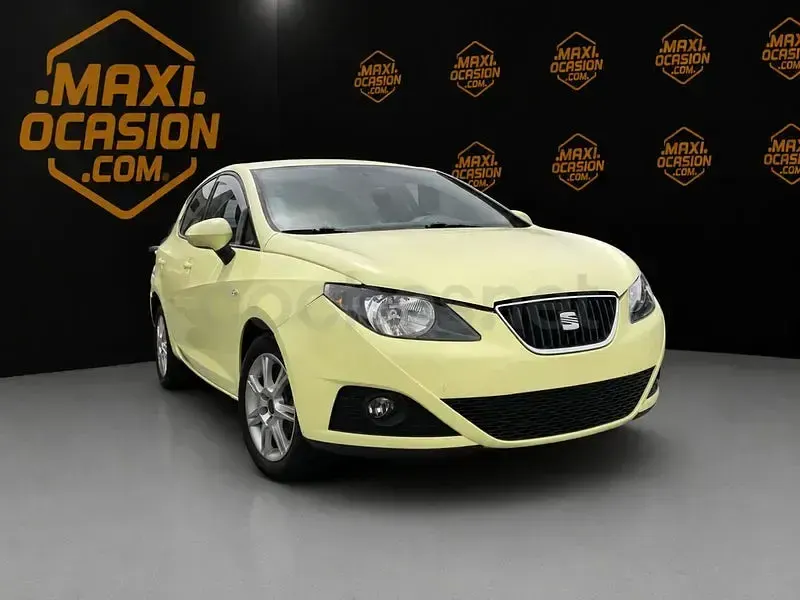 Usado Seat Ibiza Reference 85 CV (62 kW) 2008 Verde Berlina