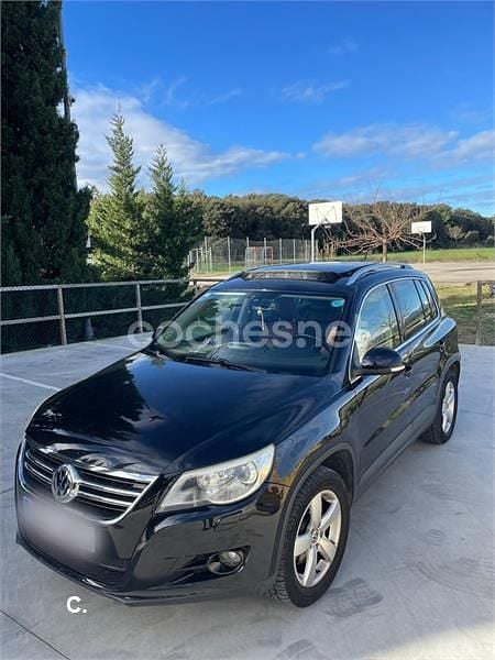 Usado VW Tiguan 140 CV (102 kW) 2009 Negro SUV