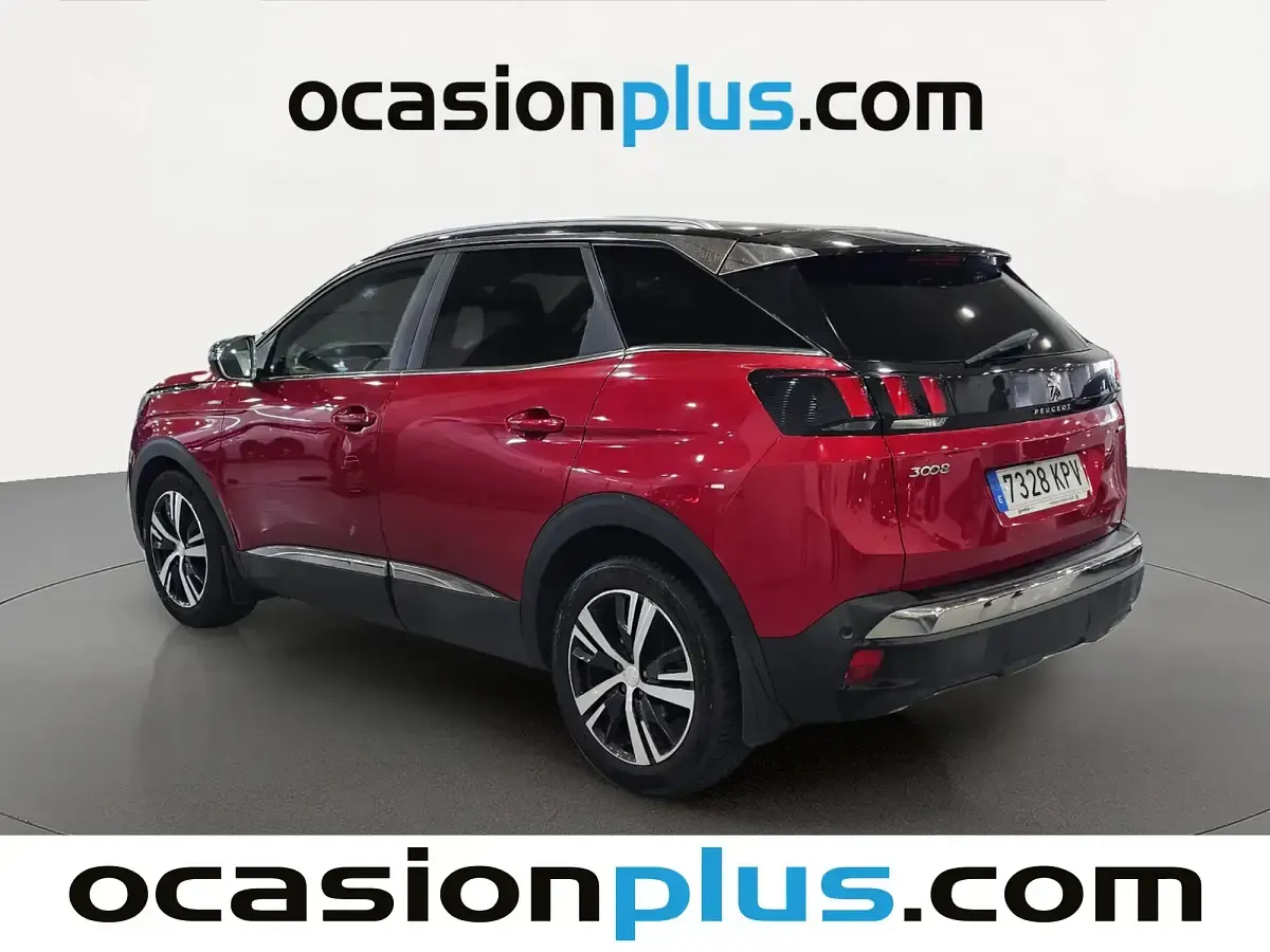 Usado Peugeot 3008 GT-line 130 CV (95 kW) 2018 Rojo SUV