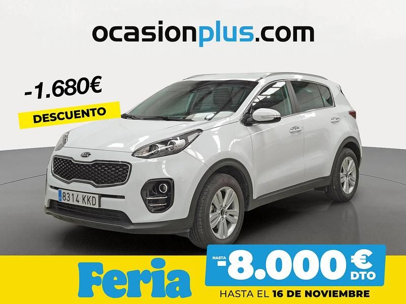 Blanco Usado 2018 Kia Sportage SUV | 18.490 € (Un poco caro) - Imagen 1/4