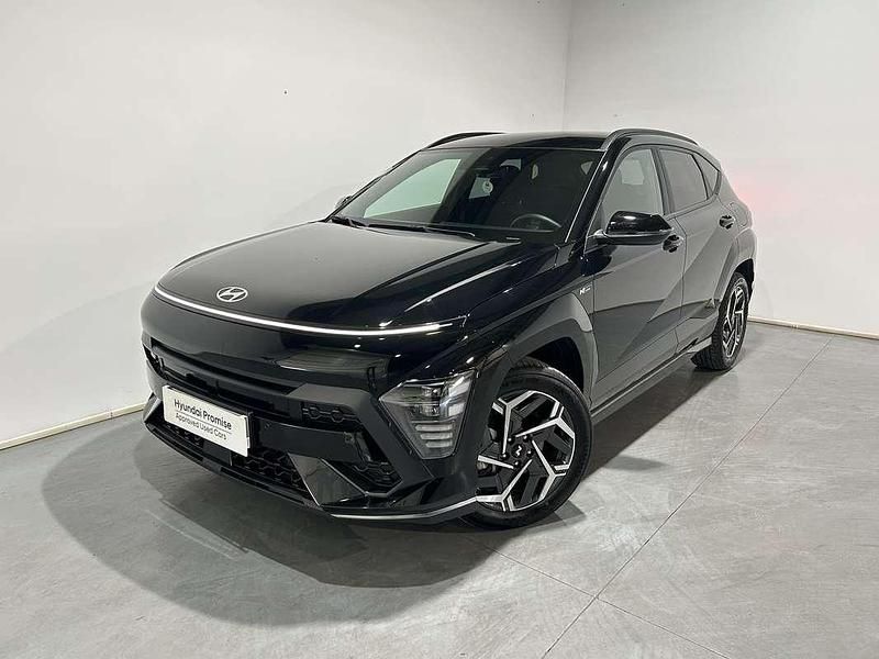 Usado Hyundai Kona N Line 129 CV (94 kW) 2024 Negro SUV