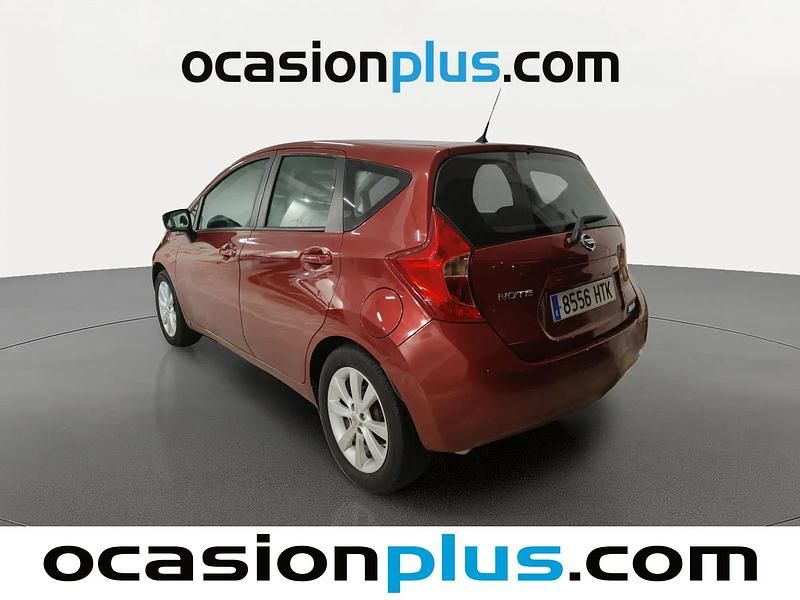 Begagnad Nissan Note Tekna 80 HK (58 kW) 2013 Röd Halvkombi