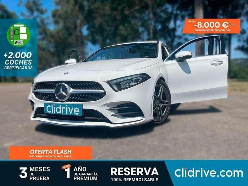 Blanco Usado 2019 Mercedes A200 Utilitario | 24.790 € (Precio justo) - Imagen 1/3