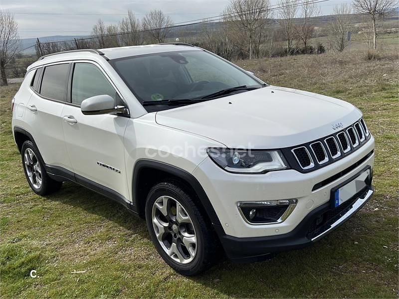 Blanco Usado 2018 Jeep Compass Limited SUV | 18.000 € (Un poco caro) - Imagen 1/4