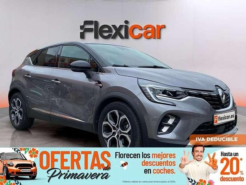 Usado Renault Captur Intens 145 CV (106 kW) 2021 Gris SUV