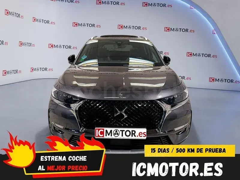 Usado DS Automobiles DS7 Crossback So Chic 180 CV (132 kW) 2019 Gris / plata SUV