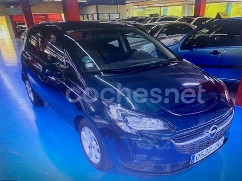 Usado Opel Corsa Selective 90 CV (66 kW) 2016 Azul Berlina