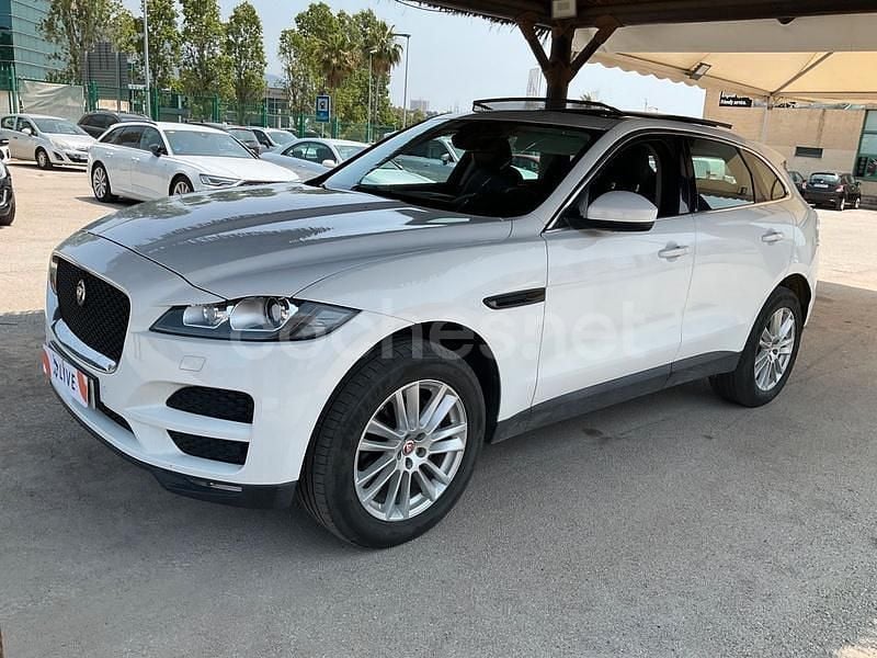 Usado Jaguar F-Pace Portfolio 180 CV (132 kW) 2016 Blanco SUV