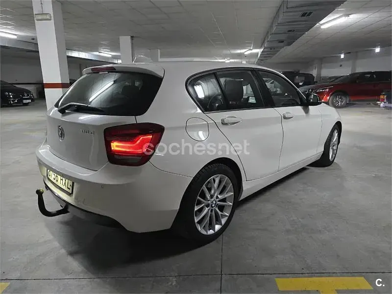 Usado BMW 118 M Sport 143 CV (105 kW) 2014 Blanco Utilitario