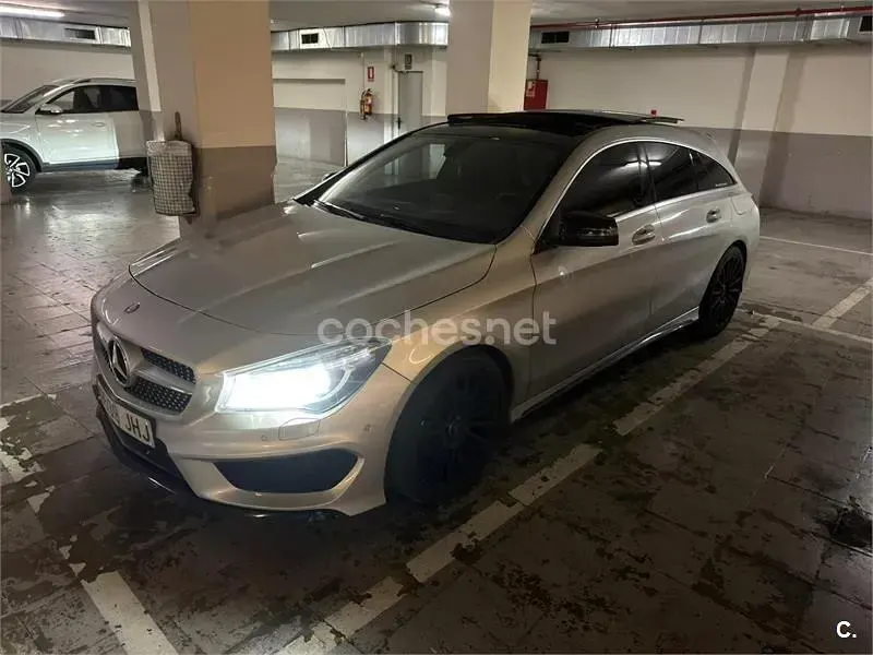 Używany Mercedes CLA200 Shooting Brake AMG line 136 KM (100 kW) 2015 Szary Kombi