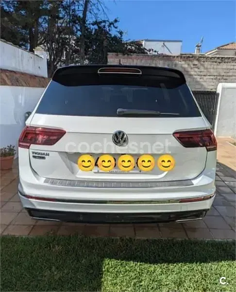 Usado VW Tiguan Allspace Sportline 150 CV (110 kW) 2019 Blanco SUV