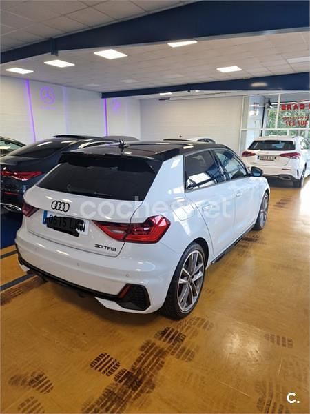 Usado Audi A1 Sportback S-Line 110 CV (80 kW) 2020 Blanco Utilitario