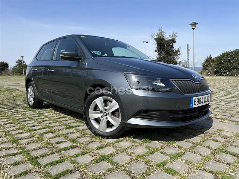 Brugt Skoda Fabia Ambition 110 HK (80 kW) 2018 Grå Sedan