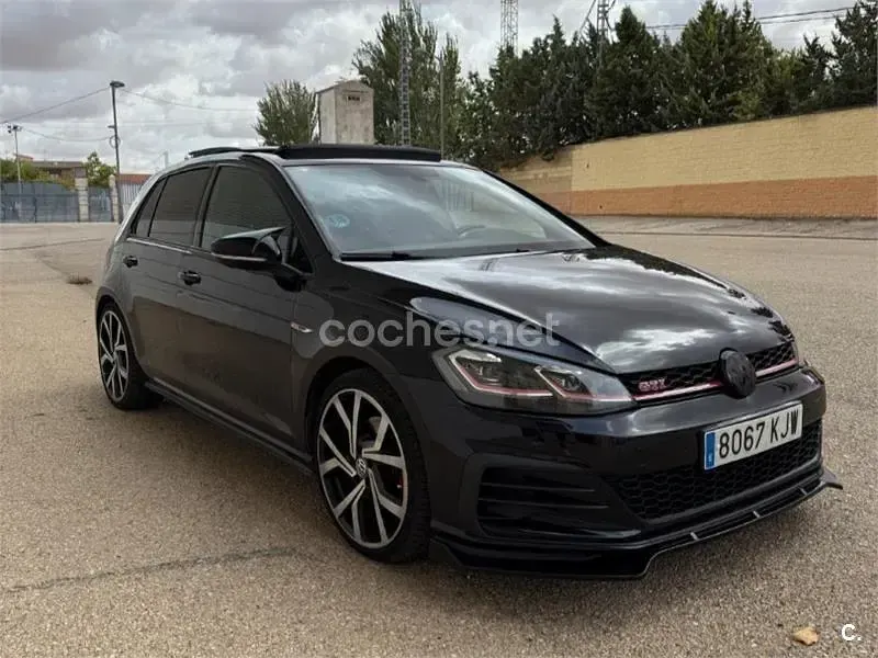 Usado VW Golf VII GTI 230 CV (169 kW) 2017 Negro Berlina