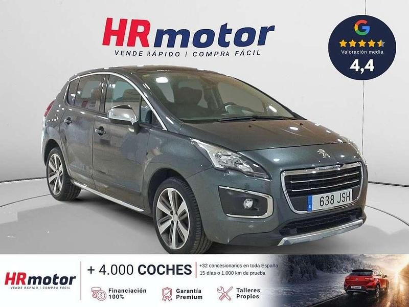 Usado Peugeot 3008 Allure 132 CV (97 kW) 2016 Gris SUV