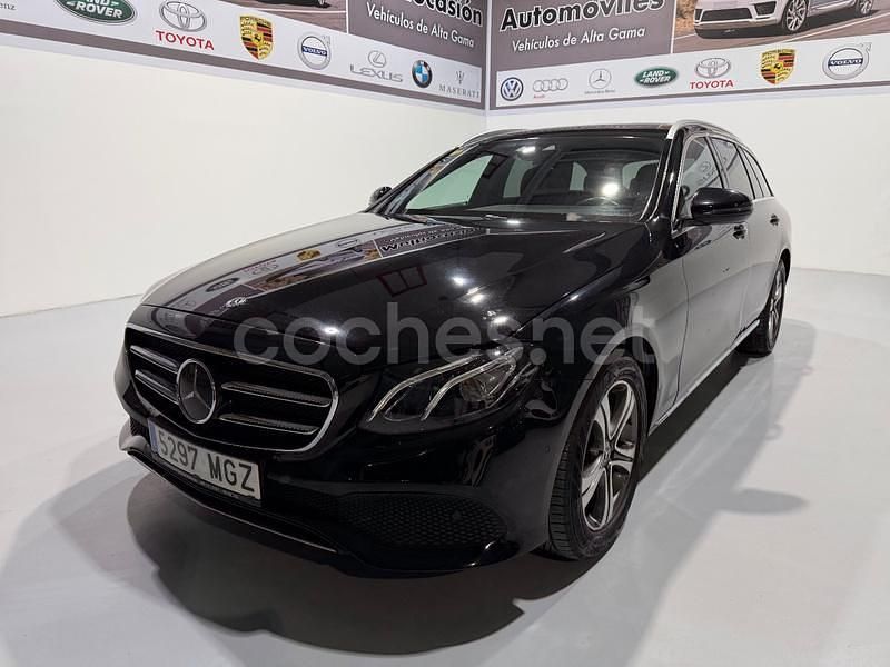 Usado Mercedes E220 194 CV (142 kW) 2019 Negro Familiar