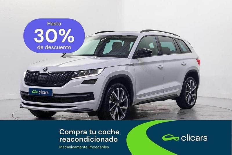 Usado Skoda Kodiaq SportLine 190 CV (139 kW) 2020 Blanco SUV