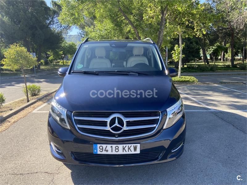 Usado Mercedes V250 Avantgarde 190 CV (139 kW) 2018 Azul Monovolumen