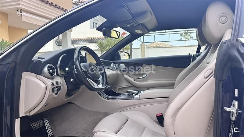 Używany Mercedes C220 170 KM (125 kW) 2017 Niebieski Kabriolet