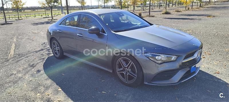 Usado Mercedes CLA220 190 CV (139 kW) 2020 Gris / plata Berlina
