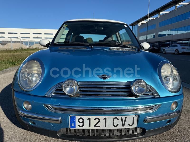 Usado Mini Cooper 116 CV (85 kW) 2004 Azul Utilitario