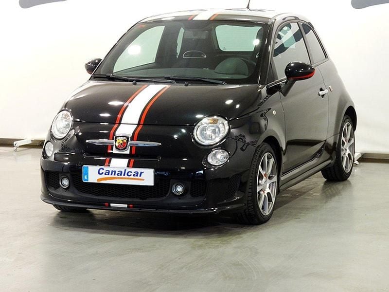 Negro Usado 2012 Abarth 500 Utilitario | 9905 € - Imagen 1/4