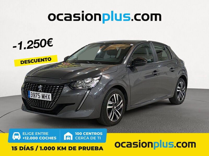 Gris / plata Usado 2023 Peugeot 208 Active Utilitario | 13.250 € (Precio justo) - Imagen 1/4