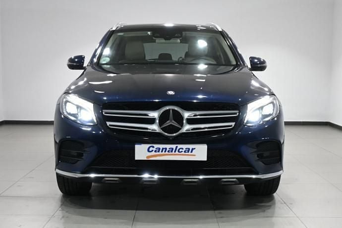Usado Mercedes GLC250 211 CV (155 kW) 2016 Azul SUV