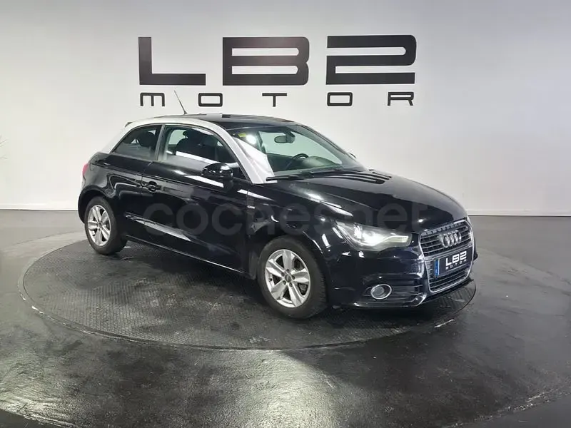 Usado Audi A1 Ambition 86 CV (63 kW) 2011 Negro Utilitario