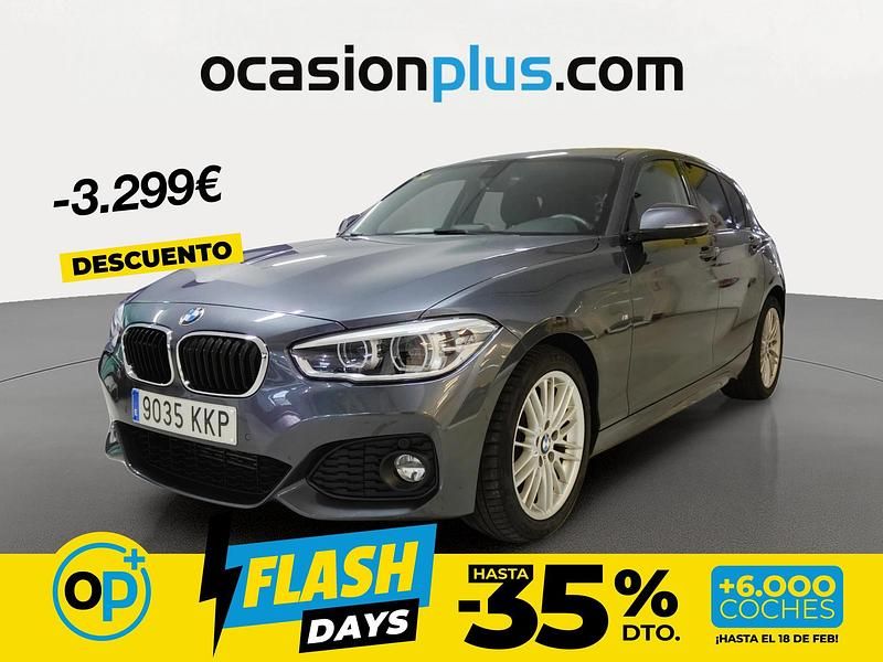 Usado BMW 118 150 CV (110 kW) 2018 Gris Utilitario