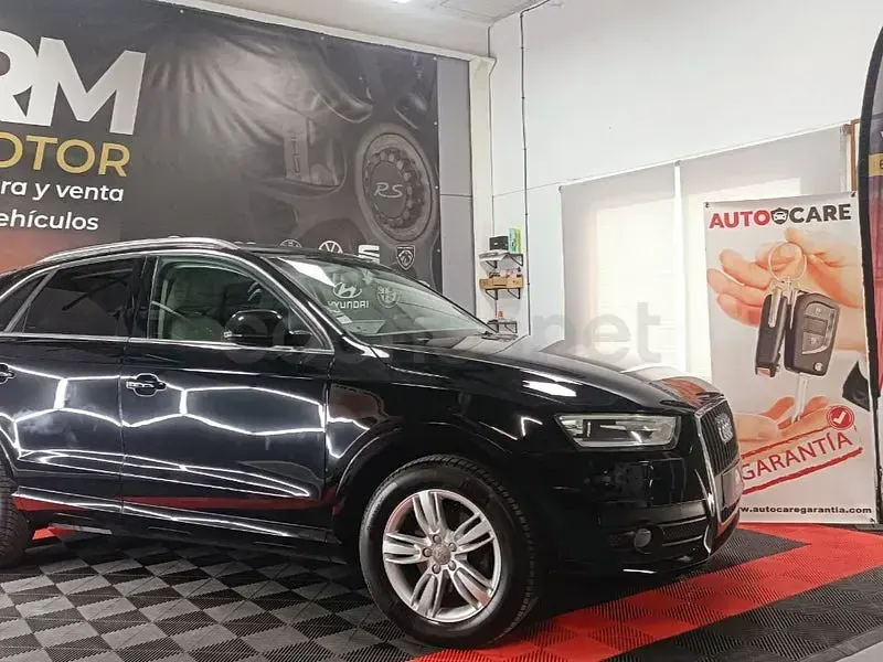 Usado Audi Q3 Ambition 140 CV (102 kW) 2013 Negro SUV