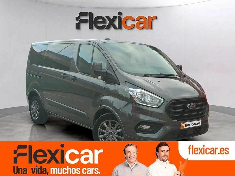 Gris Usado 2021 Ford Tourneo Custom Titanium Monovolumen | 35.990 € (Caro) - Imagen 1/4