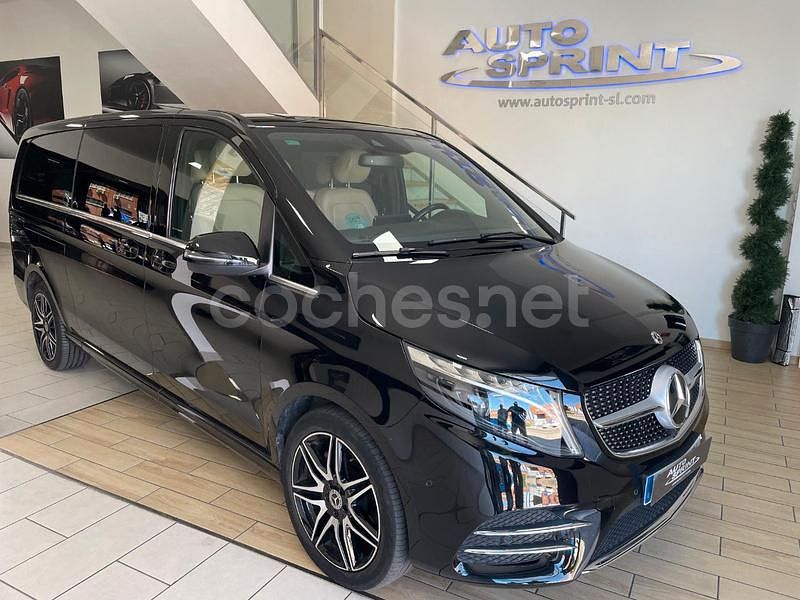 Negro Usado 2023 Mercedes V220 Avantgarde Monovolumen | 64.490 € - Imagen 1/4