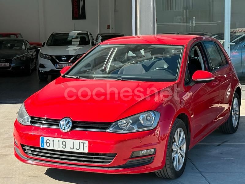 Rojo Usado 2016 VW Golf VII Edition Berlina | 11.999 € (Precio justo) - Imagen 1/4
