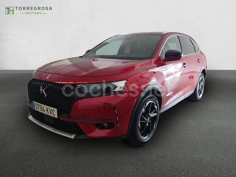 Rojo Usado 2019 DS Automobiles DS7 Crossback SUV | 20.900 € (Un poco caro) - Imagen 1/4