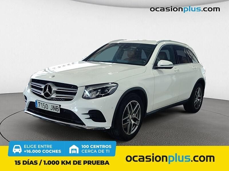 Blanco Usado 2016 Mercedes GLC220 AMG line SUV | 25.790 € (Buen precio) - Imagen 1/4