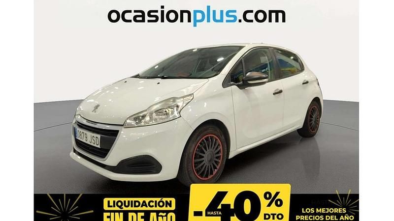 Blanco Usado 2016 Peugeot 208 Business-Line Utilitario | 7200 € (Precio justo) - Imagen 1/4