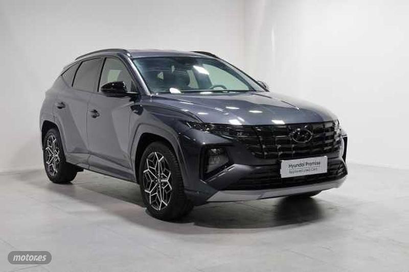 Usado Hyundai Tucson N Line 150 CV (110 kW) 2022 Gris SUV