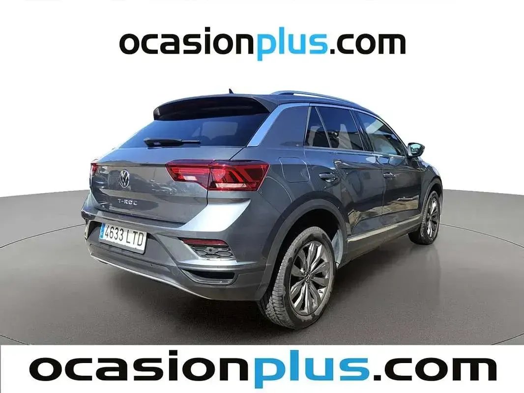 Usado VW T-Roc Sport 150 CV (110 kW) 2021 Gris SUV