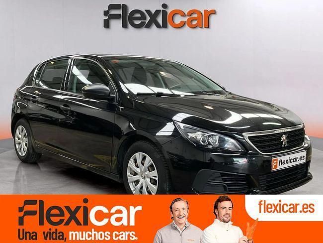 Usado Peugeot 308 Allure 100 CV (73 kW) 2019 Negro