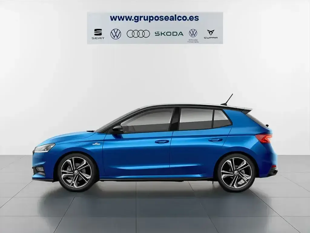 Nieuw Skoda Fabia Monte Carlo 150 PK (110 kW) 2026 Blauw Hatchback