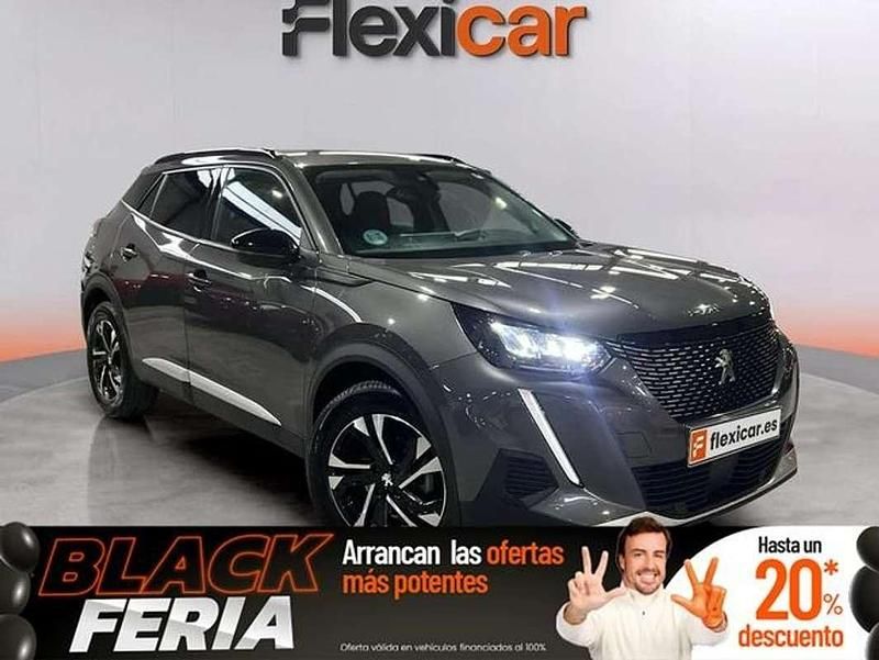 Gris Usado 2021 Peugeot 2008 Allure SUV | 13.490 € (Precio justo) - Imagen 1/4
