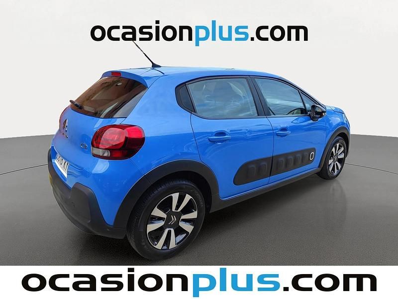 Usado Citroën C3 Feel 99 CV (72 kW) 2019 Azul Utilitario