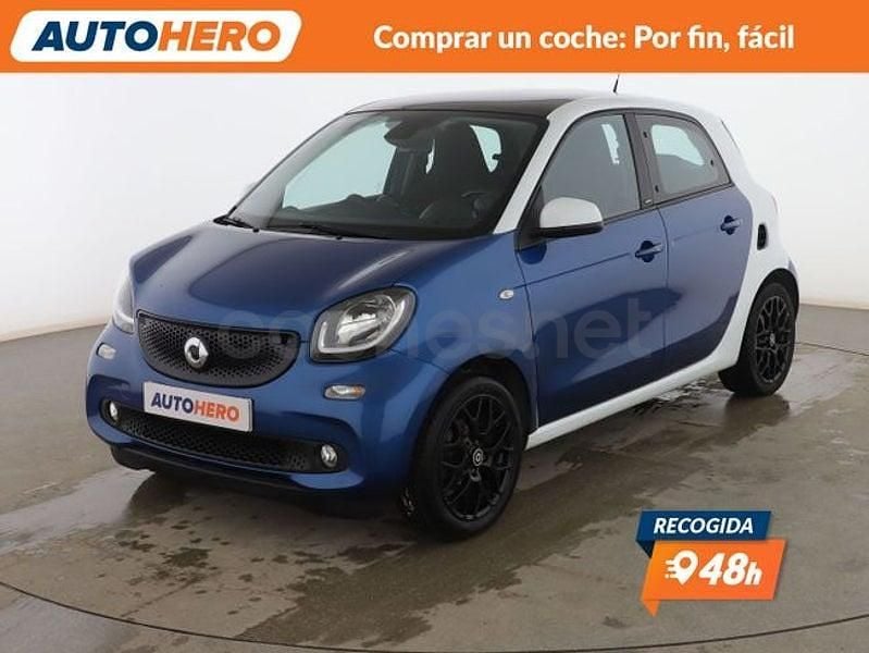 Usado Smart ForFour Basis 90 CV (66 kW) 2016 Azul Utilitario