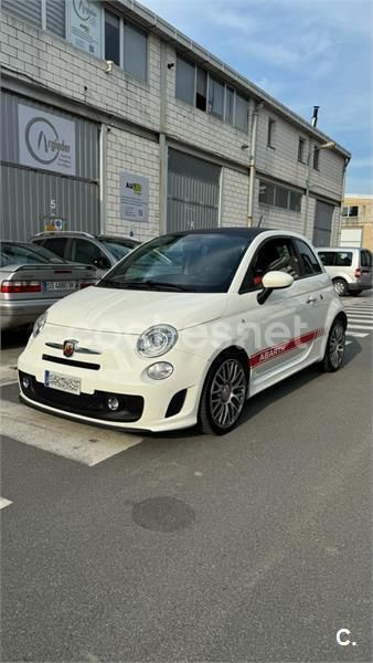 Blanco Usado 2012 Abarth 500 Utilitario | 9900 € - Imagen 1/4