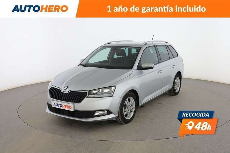 Amarillo Usado 2021 Skoda Fabia Ambition Utilitario | 11.142 € (Precio justo) - Imagen 1/3